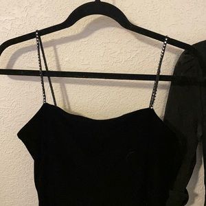 Onyx Nite Floor Length Dress